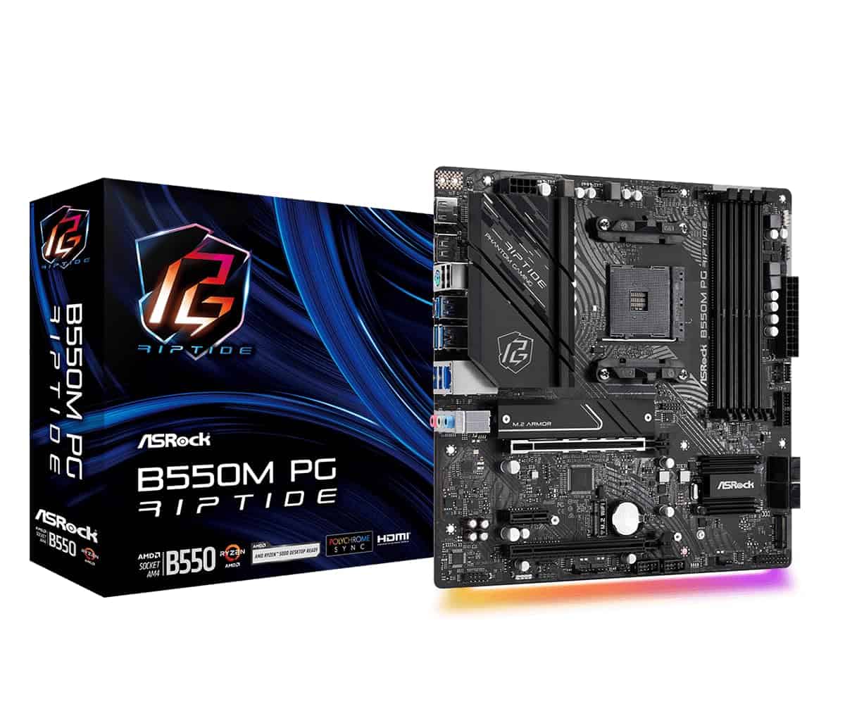 ASRock B550M Phantom Gaming Riptide