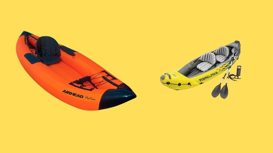 Les 4 Meilleurs kayaks gonflables en 2024 [7 meilleurs]